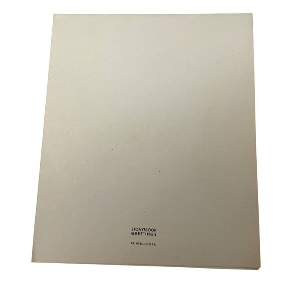 Vintage Christmas Cards Set of 2 Humorous Original 1940s 50s Pinup Retro Crafts - Picture 7 of 7